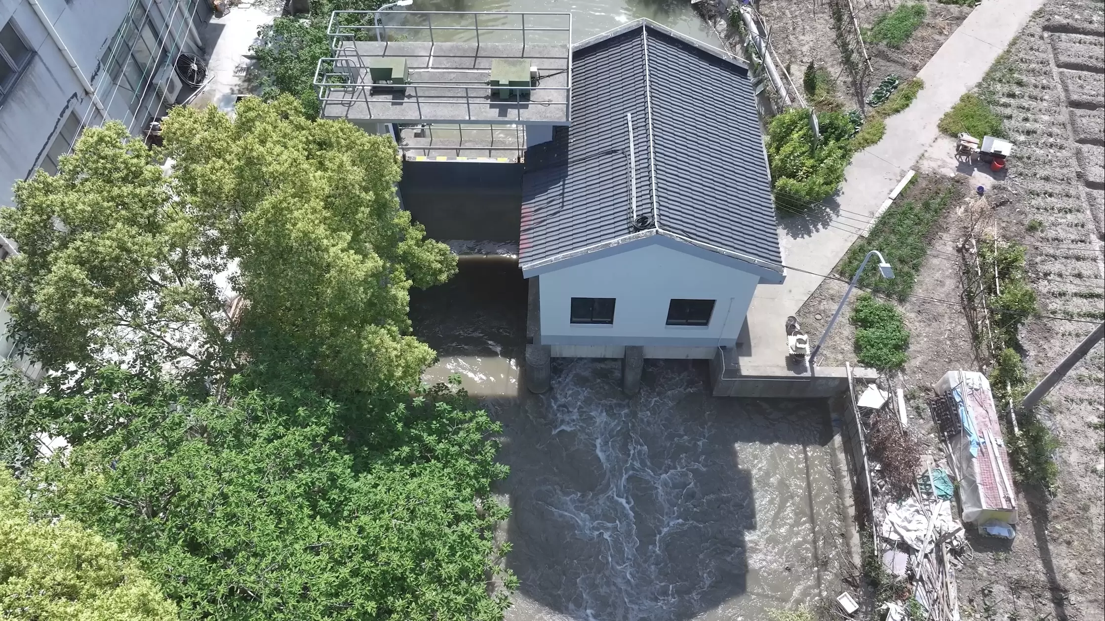 鼎胜动态|上海庄行镇低洼圩区智慧化改造项目